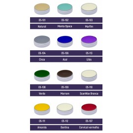 Cera Para Escultura Artwax Press Cinza Opaca- Odontomega