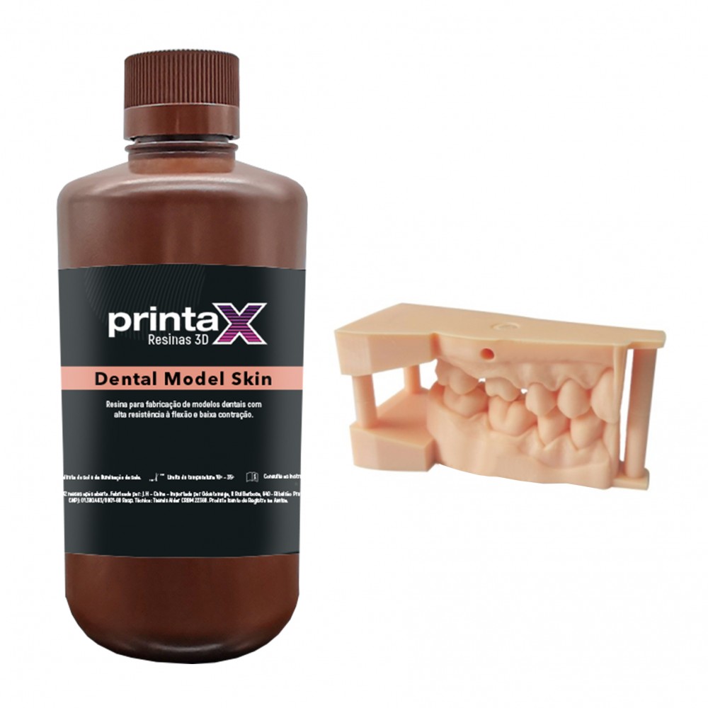 Resina 3D Linha Model - PrintaX Model Skin - 1 KG Resina 3D Linha Model - PrintaX Model Skin - 1 KG