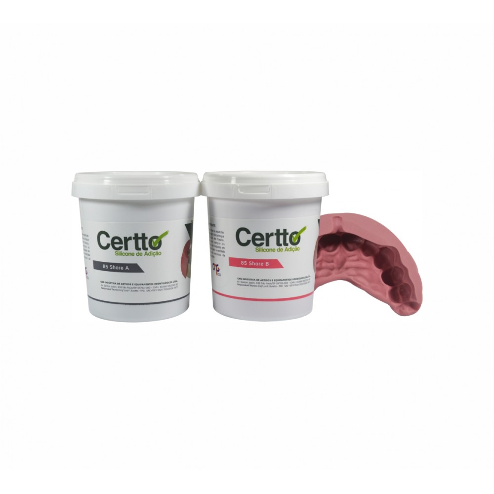 Kit Silicone de Adição - Certto 1,8kg  Kit Silicone de Adição - Certto 1,8kg