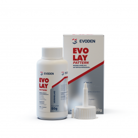 Resina Acrílica Evolay Pattern Pó Vermelha com 50g