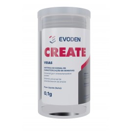 Create Veias Roxa 0,1g - Sistema universal de caracterização gengival
