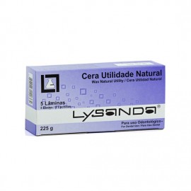 Cera Utilidade Natural 225g 5 lâminas - Lysanda