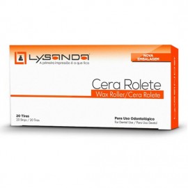 Cera Rolete 20 tiras - Lysanda