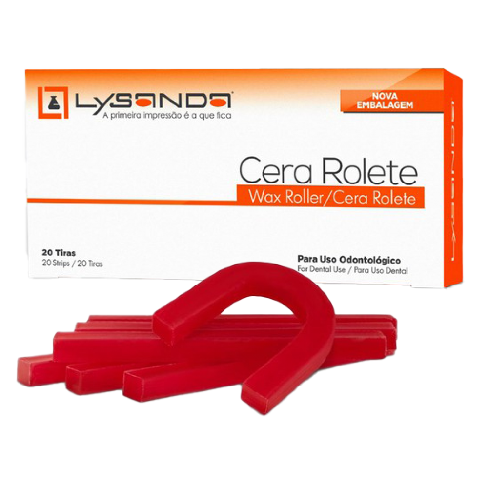 Cera Rolete 20 tiras - Lysanda