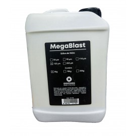 Esfera de Vidro Megablast 125 Micras 5 Kg - Odontomega